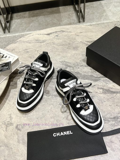 Chanel's latest 25C casual sports shoe original mold customization is unbeatable, beautiful jz7xveeo - Image 3