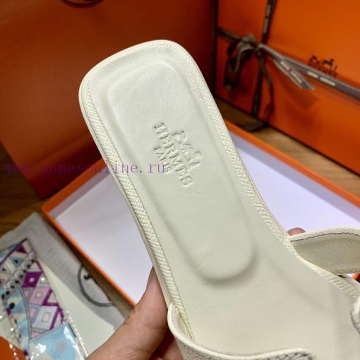 HERMES Hermes, Palm Pattern Series H Trailer, Made with 11 High Altitude Edition Shoes, Top 0bs21ihp - Image 8