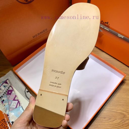 HERMES Hermes, Palm Pattern Series H Trailer, Made with 11 High Altitude Edition Shoes, Top 0bs21ihp - Image 10