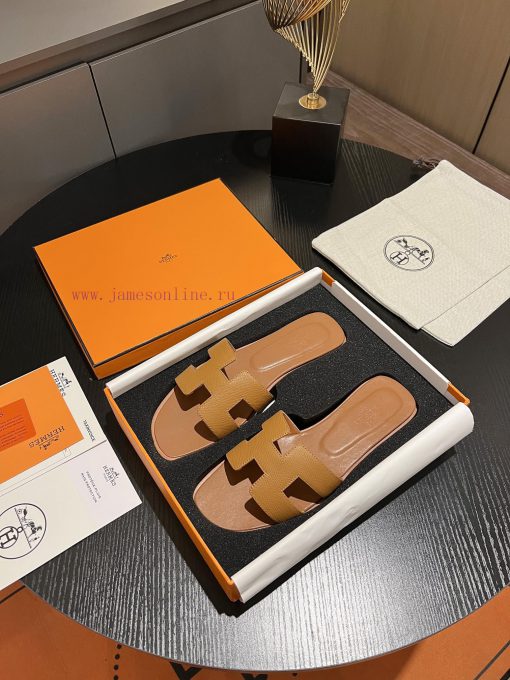 HERMES Hermes, Palm Pattern Series H Trailer, Made with 11 High Altitude Edition Shoes, Top 453yclsb - Image 2