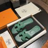 HERMES Hermes, Palm Pattern Series H Trailer, Made with 11 High Altitude Edition Shoes, Top 4pw9x6ms
