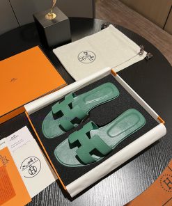 HERMES Hermes, Palm Pattern Series H Trailer, Made with 11 High Altitude Edition Shoes, Top 4pw9x6ms
