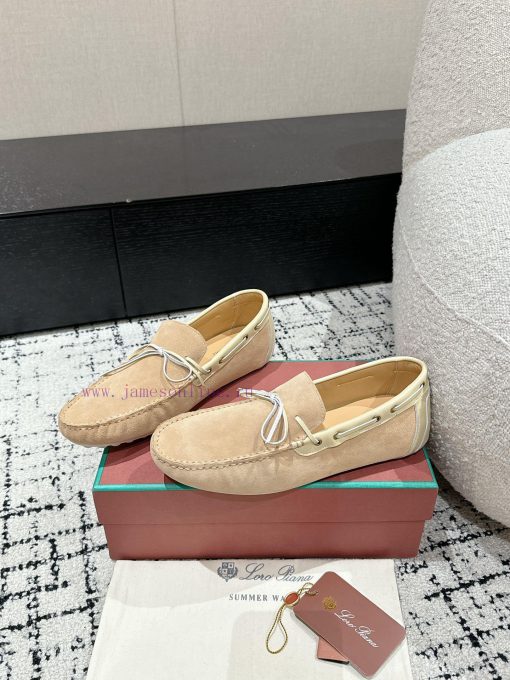Top Men's StyleLoro Piana 25/Latest Men's Casual Bean ShoesThe upper of the shoe is made of 28c6q2wk - Image 4