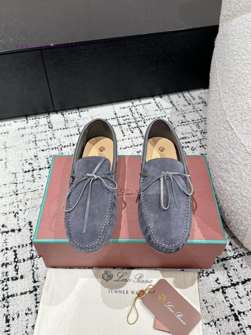 Top Men's StyleLoro Piana 25/Latest Men's Casual Bean ShoesThe upper of the shoe is made of 50csusa4 - Image 2