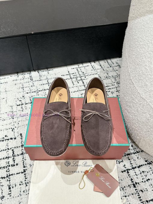 Top Men's StyleLoro Piana 25/Latest Men's Casual Bean ShoesThe upper of the shoe is made of qd7ddtyb - Image 2