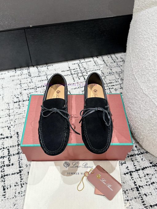 Top Men's StyleLoro Piana 25/Latest Men's Casual Bean ShoesThe upper of the shoe is made of hzfzy0a8 - Image 2