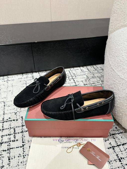 Top Men's StyleLoro Piana 25/Latest Men's Casual Bean ShoesThe upper of the shoe is made of hzfzy0a8 - Image 4