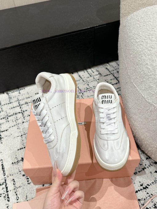 Top tierMIUMIU | Miu Miu 24/New American Retro Style Casual ShoesA must-have for hot and dirtv3dk1bn - Image 5