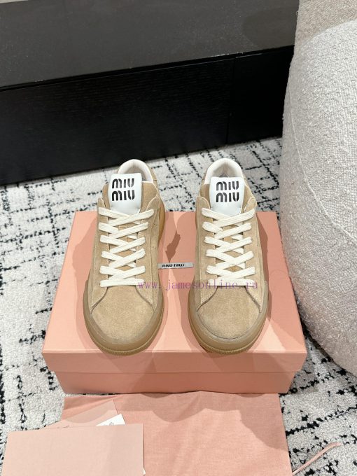 Top tierMIUMIU | Miu Miu 24/New American Retro Style Casual ShoesA must-have for hot and dirptv32k71 - Image 2
