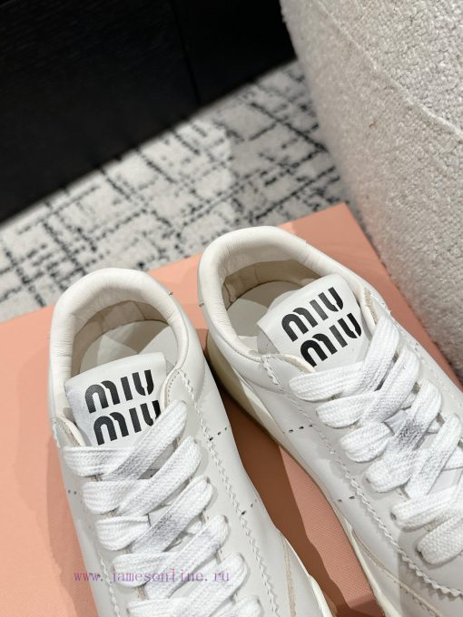 Top tierMIUMIU | Miu Miu 24/New American Retro Style Casual ShoesA must-have for hot and dirtv3dk1bn - Image 7