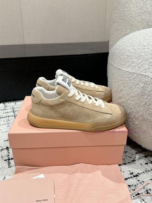 Top tierMIUMIU | Miu Miu 24/New American Retro Style Casual ShoesA must-have for hot and dirptv32k71 - Image 3