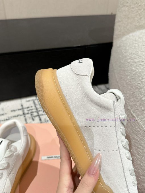 Top tierMIUMIU | Miu Miu 24/New American Retro Style Casual ShoesA must-have for hot and dirh1p5z5sw - Image 10