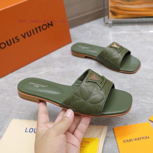 Top versionLV new slippers - embroidered style▶️ Original mold bottom flowerLV | Louis Vuittzbzpavx6
