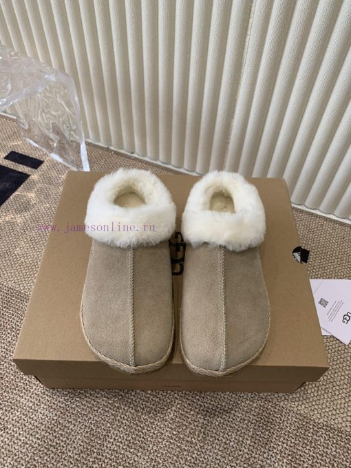 UGG round toe thick soled toe shoesWinter New Women's Casual and Comfortable Thick Bottom Rosvmcumdh - Image 2