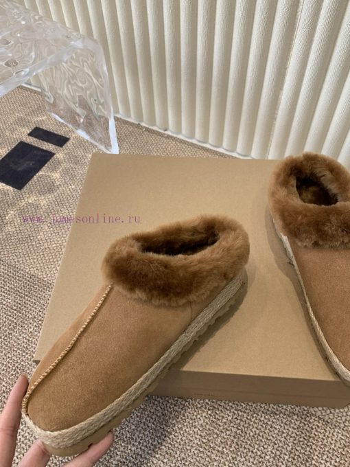 UGG round toe thick soled toe shoesWinter New Women's Casual and Comfortable Thick Bottom Roovwd0ndg - Image 8