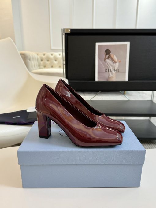 8.5cmPRADA/PRADA ClassicTriangle logo single shoe seriesThe simple design is probably its moauhi2b6z - Image 5