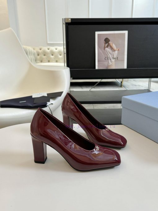 8.5cmPRADA/PRADA ClassicTriangle logo single shoe seriesThe simple design is probably its moauhi2b6z - Image 6