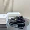 Top Celine Celine 2024 Autumn/Winter New Arc de Triomphe Tassel Retro Thick soled Le Fu Shoem1uyl9qc