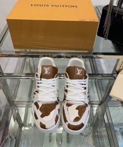 Louis Vuitton 2024s new LV Trainer series board shoes, basketball shoes, couple's casual spoq2aggaq2