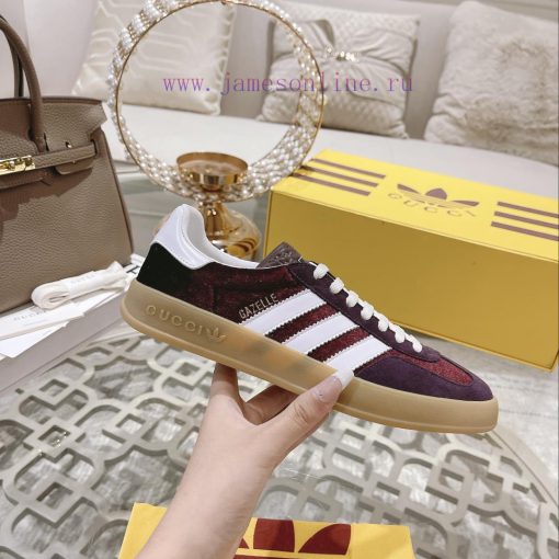 Gucci&adidas limited edition couple's sports shoes are super beautiful. This joint casual spaht4g3xv - Image 6