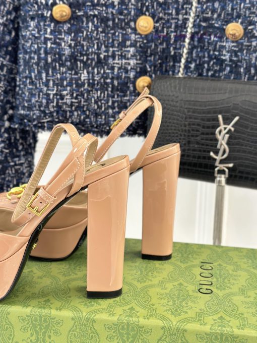 Gucci Classic Early Spring Fashion Show Horseneck BuckleHentian High Waterproof Platform Hig5ipubzrg - Image 7