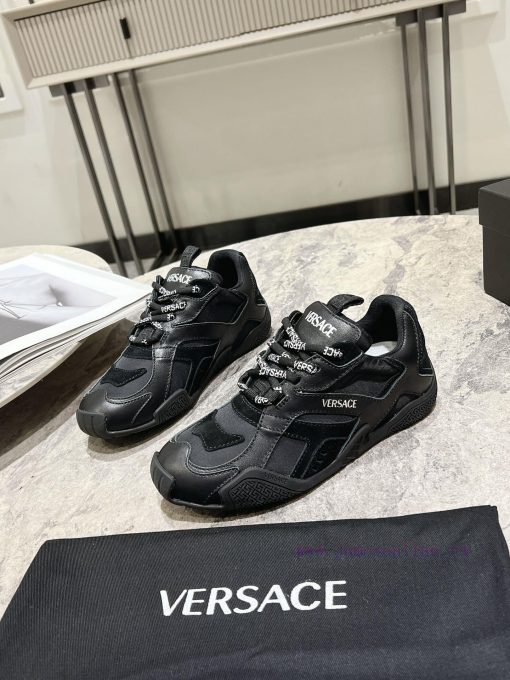 Versace 25ss couple's Galaxia sneakersZhao Lusi's round toe low top lace up innovative sportmwys2nq3 - Image 7