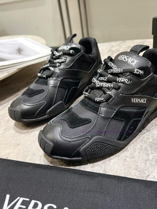 Versace 25ss couple's Galaxia sneakersZhao Lusi's round toe low top lace up innovative sportmwys2nq3 - Image 9
