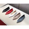 P Flat bottomed pointed single shoes - Top of the line Valentino/Valentino VT latest metal V3pk5prh1