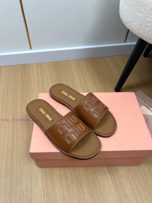 MiuMiu Miu | 2024 ˢˢMiu Home 2024 Spring/Summer New Products Latest Explosive Letter Logo Sl6mv5t2t7 - Image 4