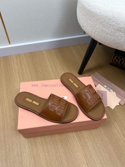 MiuMiu Miu | 2024 ˢˢMiu Home 2024 Spring/Summer New Products Latest Explosive Letter Logo Sl6mv5t2t7 - Image 5