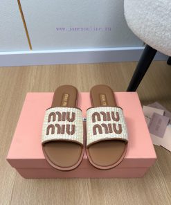 MiuMiu Miu | 2024 ˢˢMiu Home 2024 Spring/Summer New Products Latest Explosive Letter Logo Slo3c3l09n