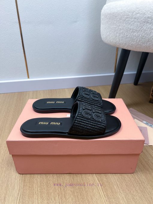 MiuMiu Miu | 2024 ˢˢMiu Home 2024 Spring/Summer New Products Latest Explosive Letter Logo Sl54si667a - Image 3