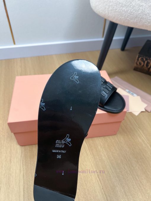 MiuMiu Miu | 2024 ˢˢMiu Home 2024 Spring/Summer New Products Latest Explosive Letter Logo Slhw5j6bee - Image 10