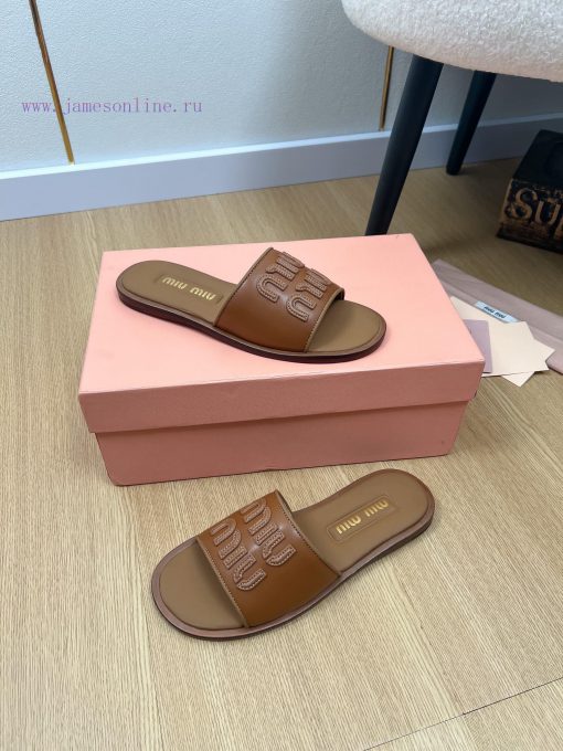 MiuMiu Miu | 2024 ˢˢMiu Home 2024 Spring/Summer New Products Latest Explosive Letter Logo Sl6mv5t2t7 - Image 9
