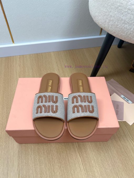 MiuMiu Miu | 2024 ˢˢMiu Home 2024 Spring/Summer New Products Latest Explosive Letter Logo Slv70xh70e