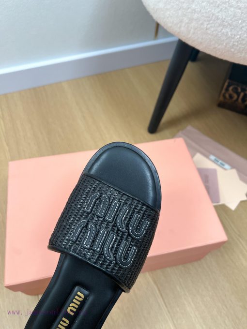 MiuMiu Miu | 2024 ˢˢMiu Home 2024 Spring/Summer New Products Latest Explosive Letter Logo Sl54si667a - Image 7