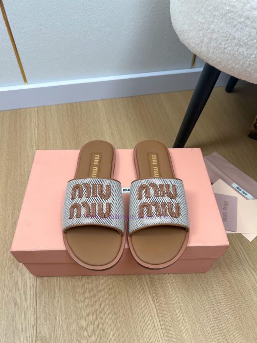 MiuMiu Miu | 2024 ˢˢMiu Home 2024 Spring/Summer New Products Latest Explosive Letter Logo Slv70xh70e - Image 2