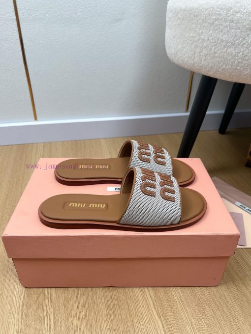 MiuMiu Miu | 2024 ˢˢMiu Home 2024 Spring/Summer New Products Latest Explosive Letter Logo Slv70xh70e - Image 3