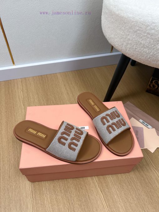 MiuMiu Miu | 2024 ˢˢMiu Home 2024 Spring/Summer New Products Latest Explosive Letter Logo Slv70xh70e - Image 5