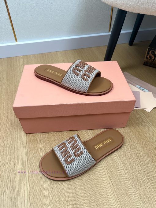 MiuMiu Miu | 2024 ˢˢMiu Home 2024 Spring/Summer New Products Latest Explosive Letter Logo Slv70xh70e - Image 9