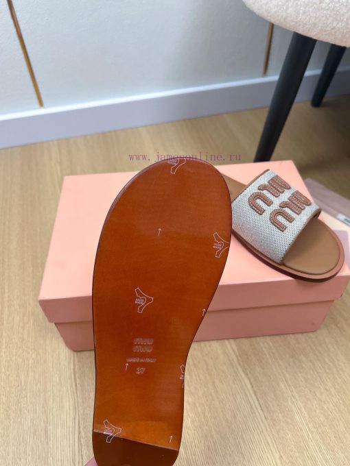 MiuMiu Miu | 2024 ˢˢMiu Home 2024 Spring/Summer New Products Latest Explosive Letter Logo Slv70xh70e - Image 10
