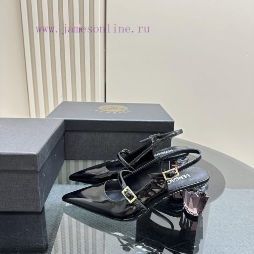 Top Versace perfume andLeather drilling surface 3802025 new perfume and rhinestone sandalsWraak0lfpd - Image 2