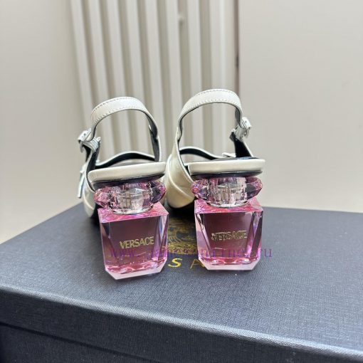 Top Versace perfume andLeather drilling surface 3802025 new perfume and rhinestone sandalsWrajd8z64q - Image 7
