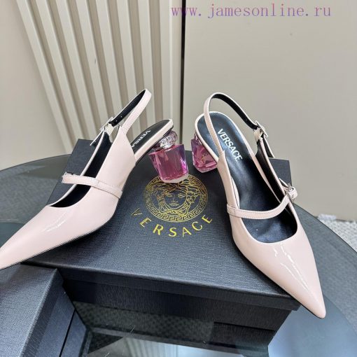 Top Versace perfume andLeather drilling surface 3802025 new perfume and rhinestone sandalsWrbicd3r1i - Image 4