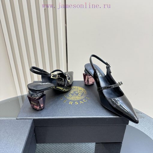 Top Versace perfume andLeather drilling surface 3802025 new perfume and rhinestone sandalsWraak0lfpd - Image 5
