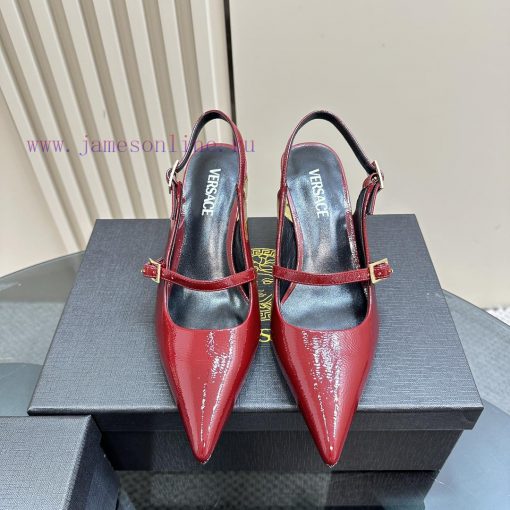 Top Versace perfume andLeather drilling surface 3802025 new perfume and rhinestone sandalsWrsnurllbu - Image 3