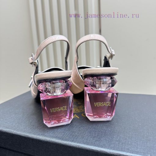 Top Versace perfume andLeather drilling surface 3802025 new perfume and rhinestone sandalsWrbicd3r1i - Image 7