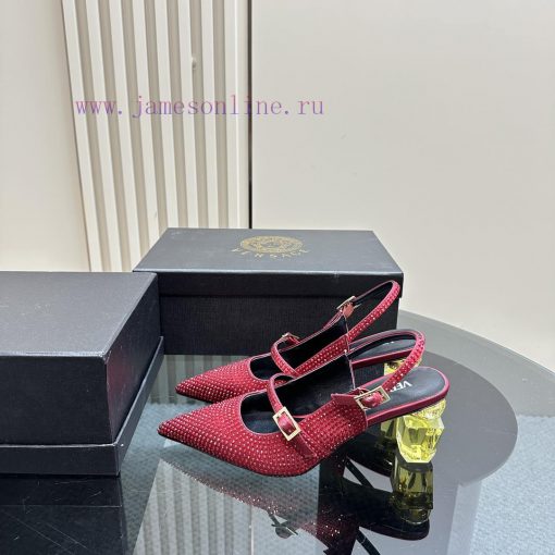 Top Versace perfume andLeather drilling surface 3802025 new perfume and rhinestone sandalsWrqaub03pd