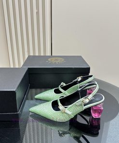 Top Versace perfume andLeather drilling surface 3802025 new perfume and rhinestone sandalsWrv4yhiqi6