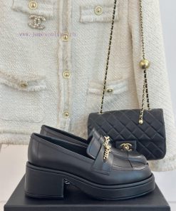Chanel | Chanel 24K Early Spring New ProductDouble C-chain thick soled loafersThis season's 6hh2q35k